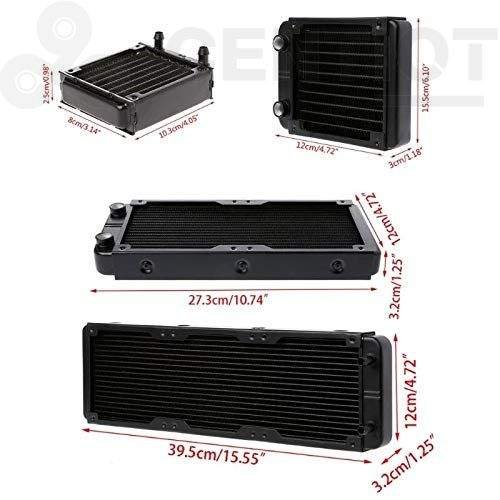 CENTIoT 360mm Radiator Water Cooler Tubes Heat Exchanger - Image 4