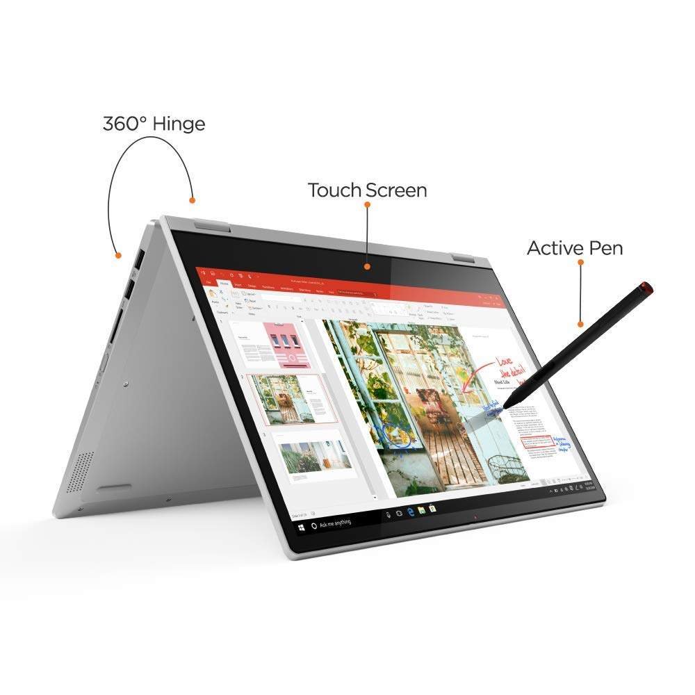 Lenovo Ideapad C340 81TK00GNIN 14- FHD 2 in 1 Convertible Laptop - Image 2
